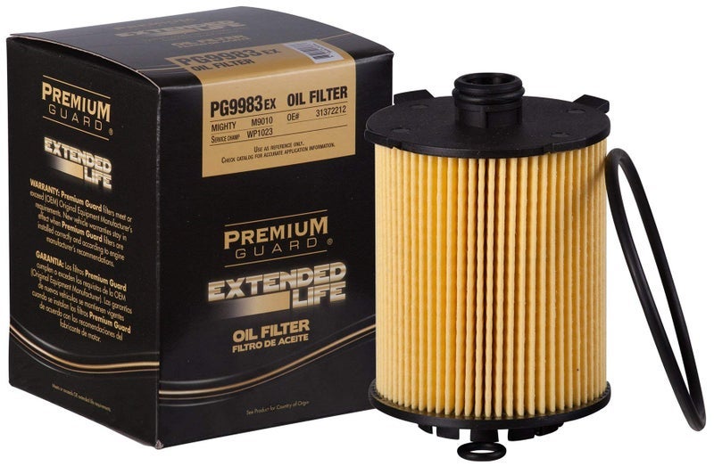 Extended Life Oil Filter up to 10k Miles PG9983EX | Fits 2012-2025 Volvo XC60, 2016-2025 XC90, 2019-2025 XC40, 2015-2025 S60, 2017-2025 S90, V60 Cross Country, 2015-2025 V60